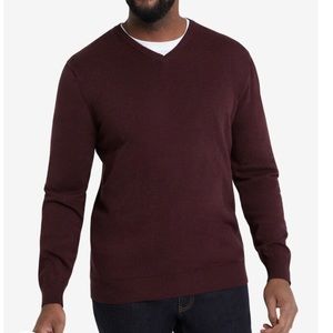 NWT Johnny Bigg Essential Vneck Sweater Size 8XL
